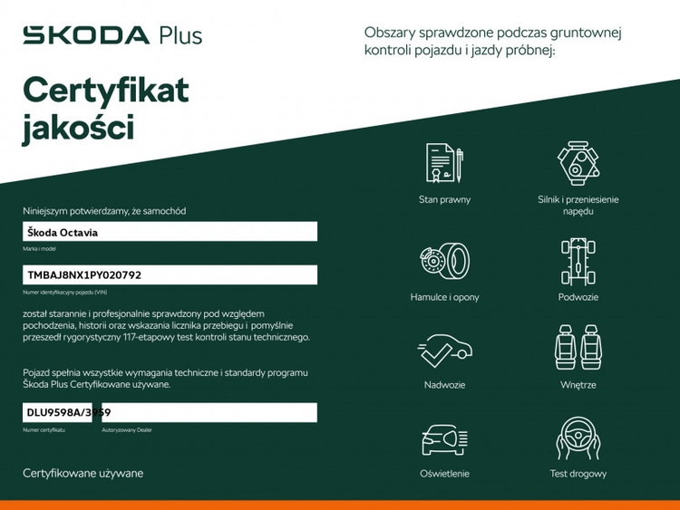 Škoda Octavia 2022