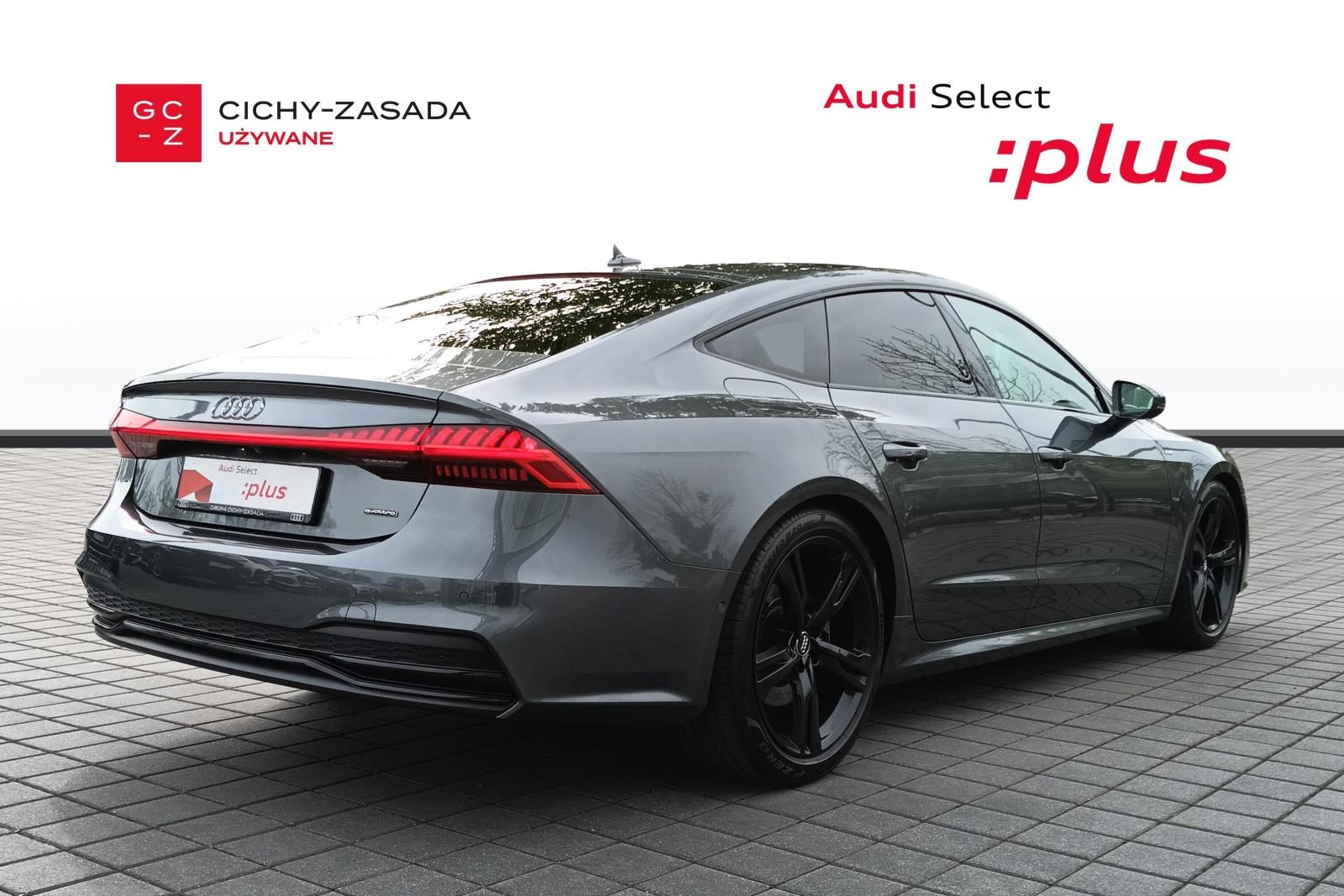 50TDI Quattro Tiptronic / Sline PakietCzerń Kamery360 / SzaryDaytona 1