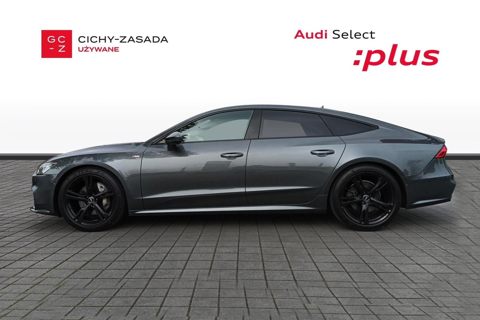 50TDI Quattro Tiptronic / Sline PakietCzerń Kamery360 / SzaryDaytona 5