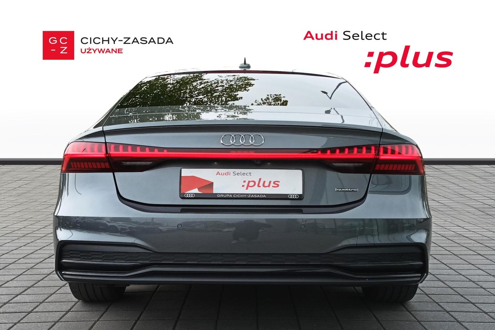 50TDI Quattro Tiptronic / Sline PakietCzerń Kamery360 / SzaryDaytona 7