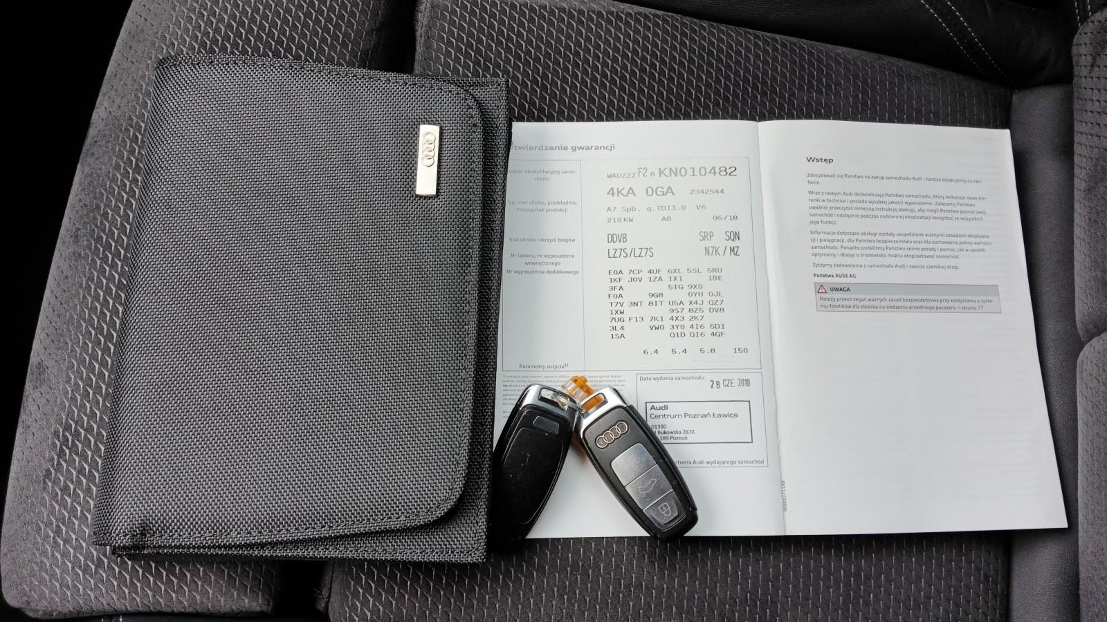 50TDI Quattro Tiptronic / Sline PakietCzerń Kamery360 / SzaryDaytona 31