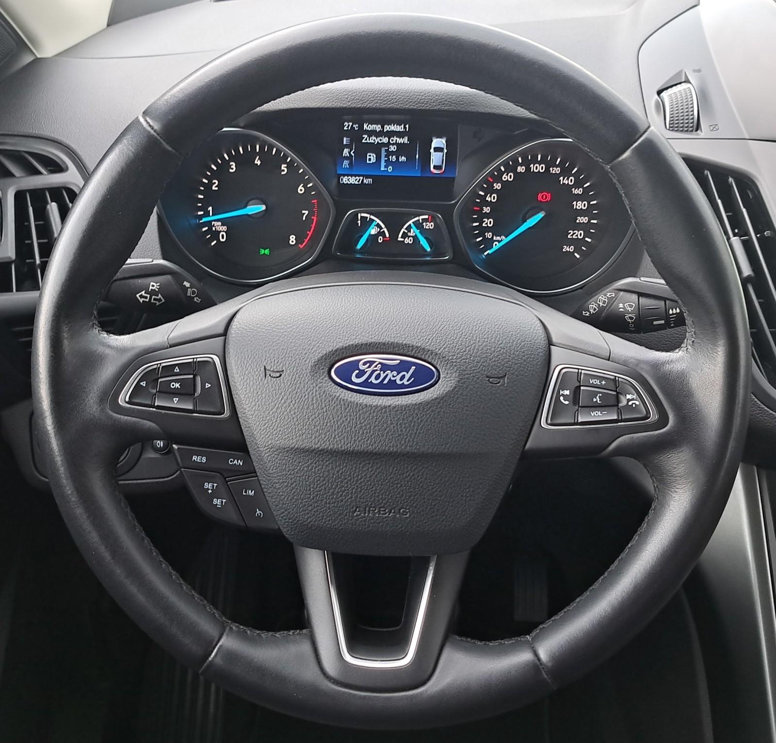 1.5 EcoBoost 150KM Titanium LED Alu17" Podgrzew.Fot+Kierownica PDC ASO 17