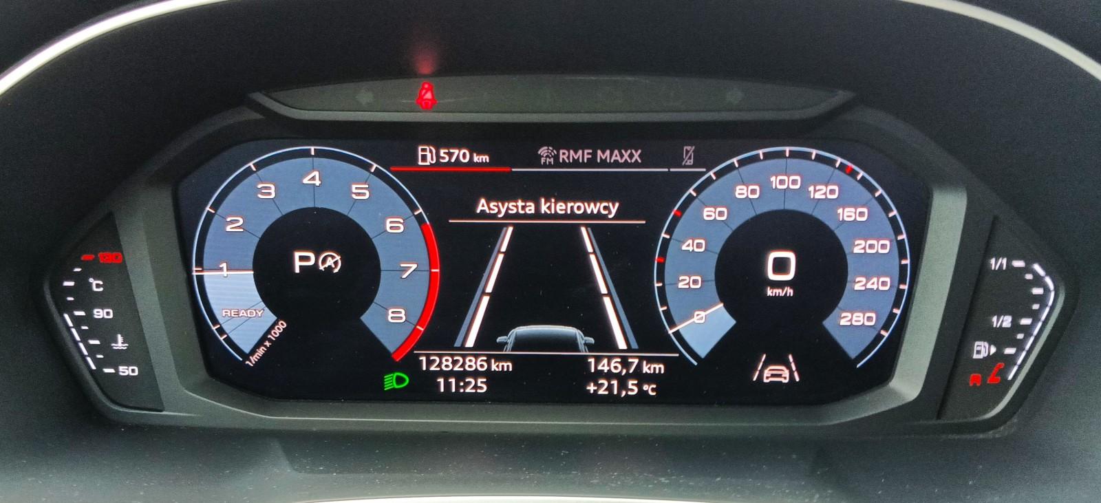 35 TFSI Stronic / KameraCofania PodgrzewanaKierownica Tempomat 10