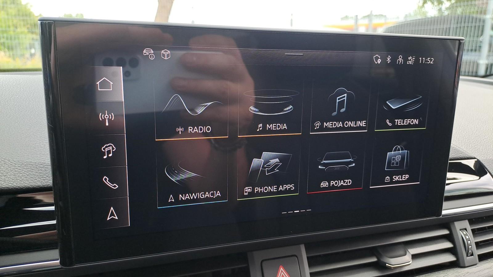 Sline Bang Panorama Matrix Kamera 360 Asystenci Jazdy Masaż foteli 26