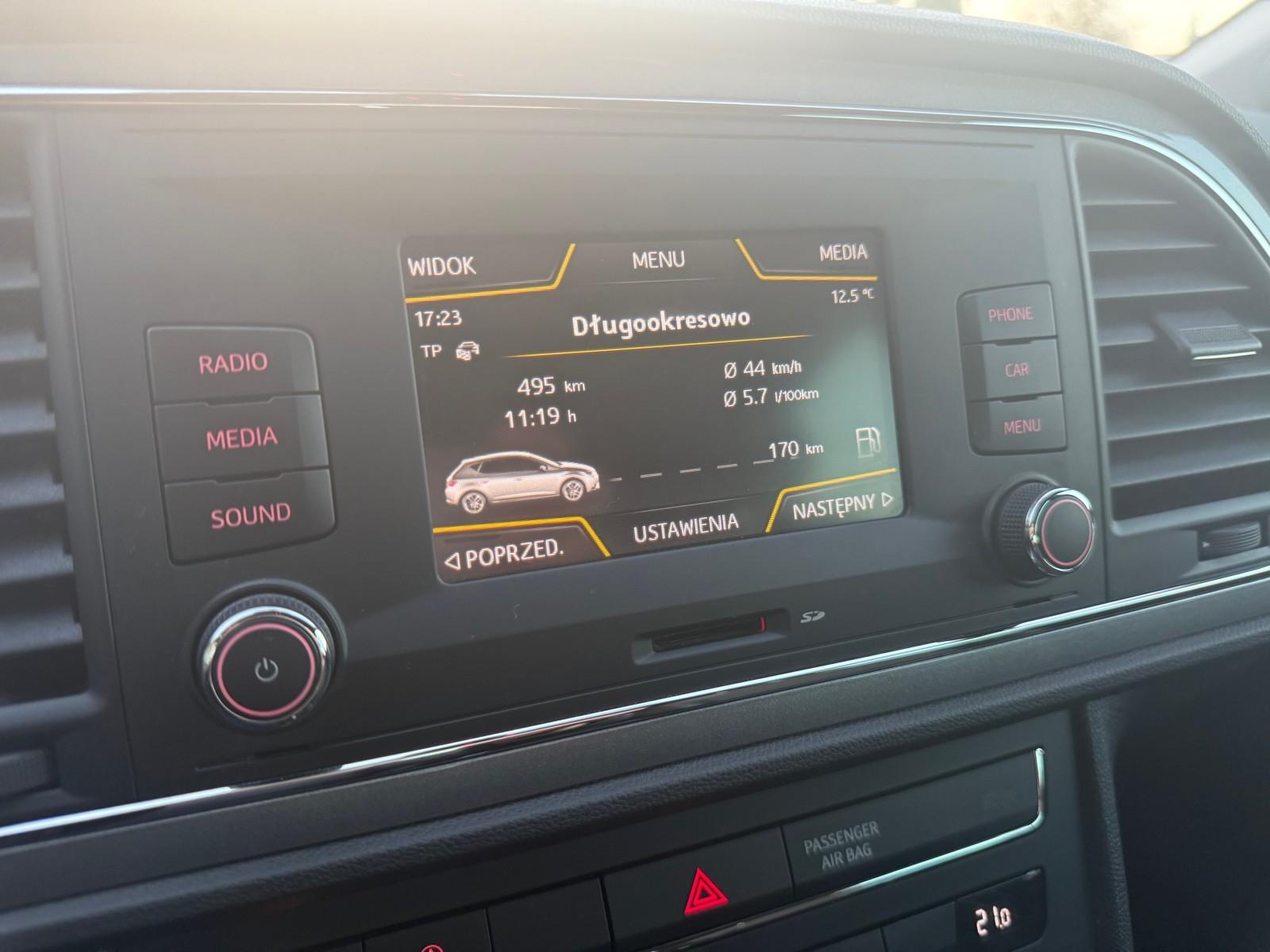 Seat Leon FR | 1.4 TSI 122KM | Czujniki | Climatronic 2-str | Salon PL 27