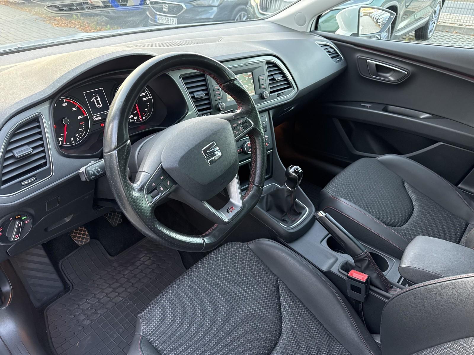 Seat Leon FR | 1.4 TSI 122KM | Czujniki | Climatronic 2-str | Salon PL 9