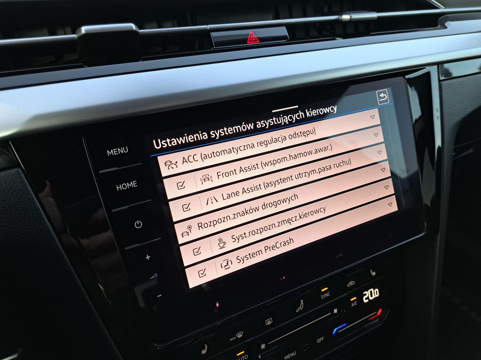ELEGANCE 4Motion DSG Keyless Lane Assist LED Cyfrowe zegary Kamera APP 16