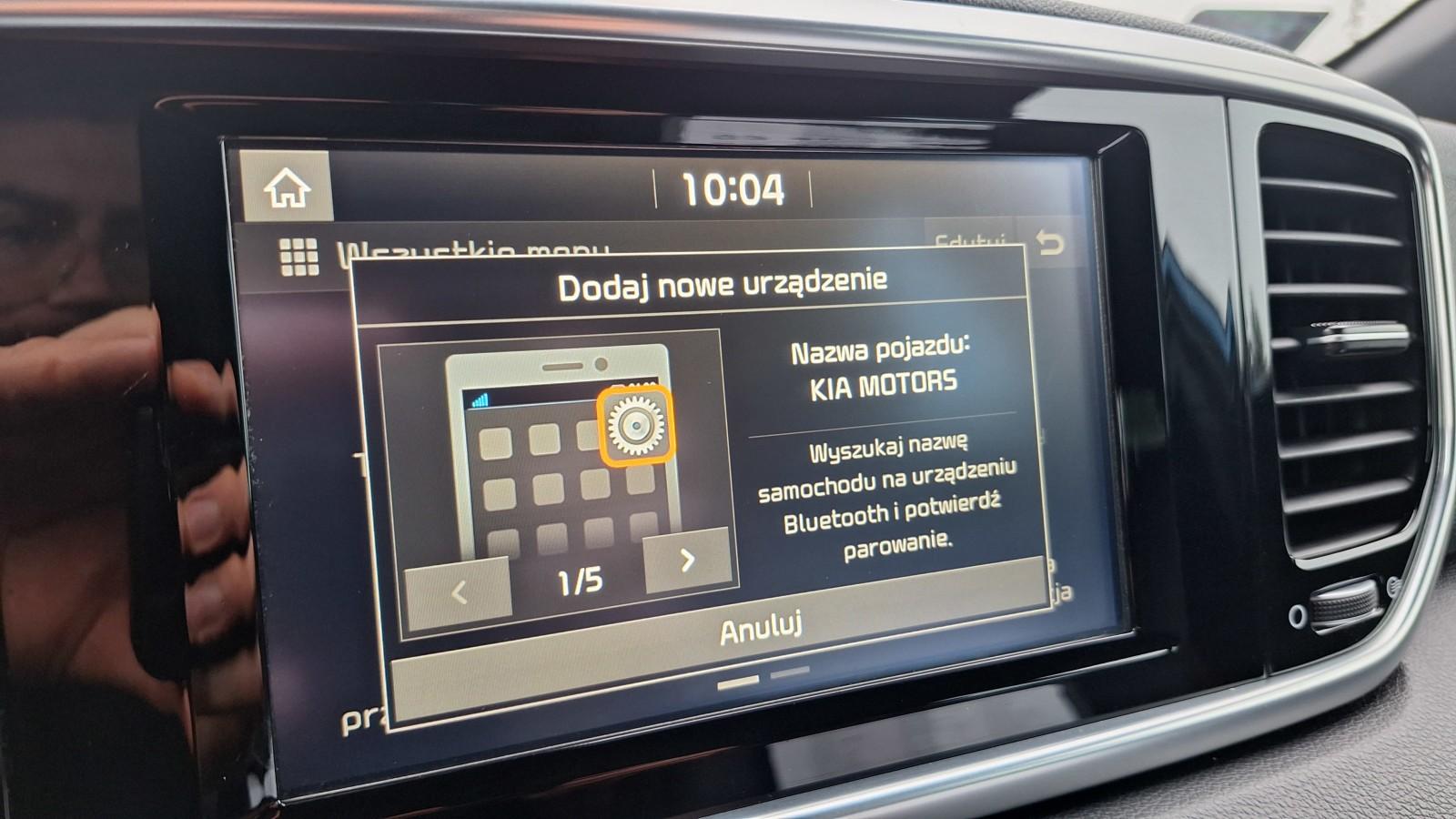 GTLine AWD SalonPL ASO 1.6T-GDI 177KM bezwyp. LED kamera tr.jazdy VAT 31