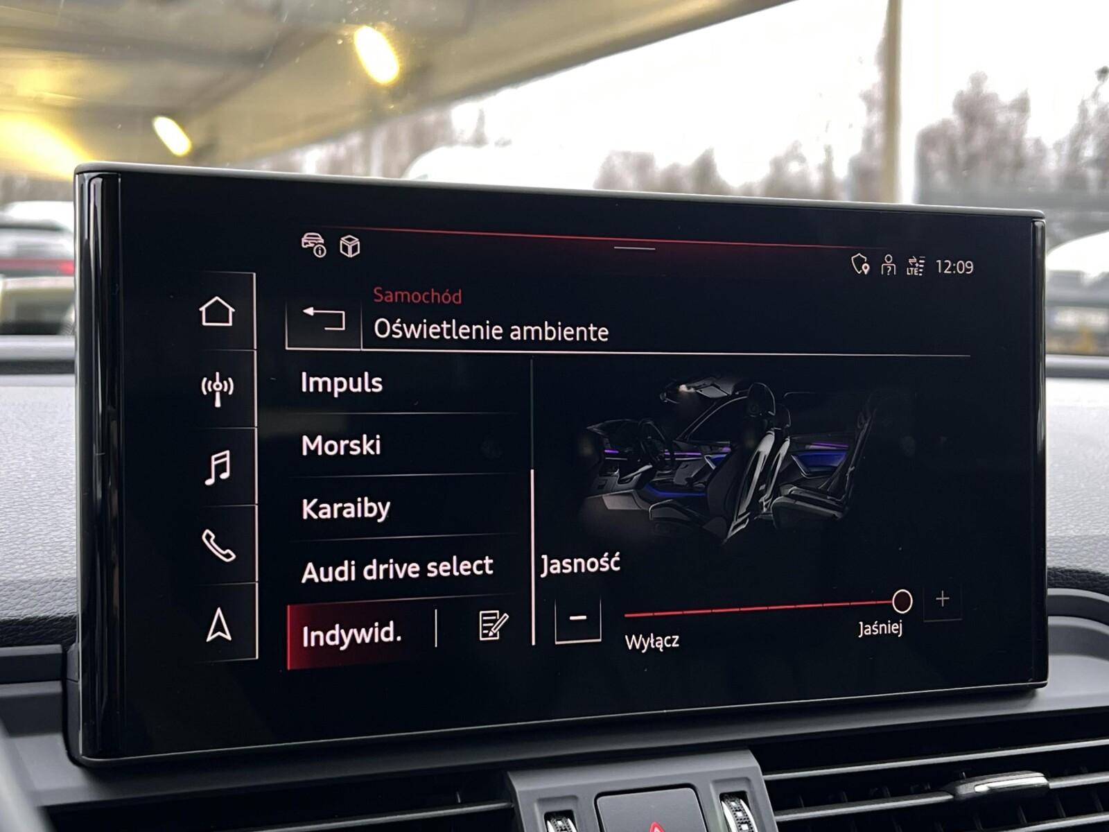 Quattro Panorama Matrix LED Aktywny tempomat Kamera 360 Gwarancja HAK 30