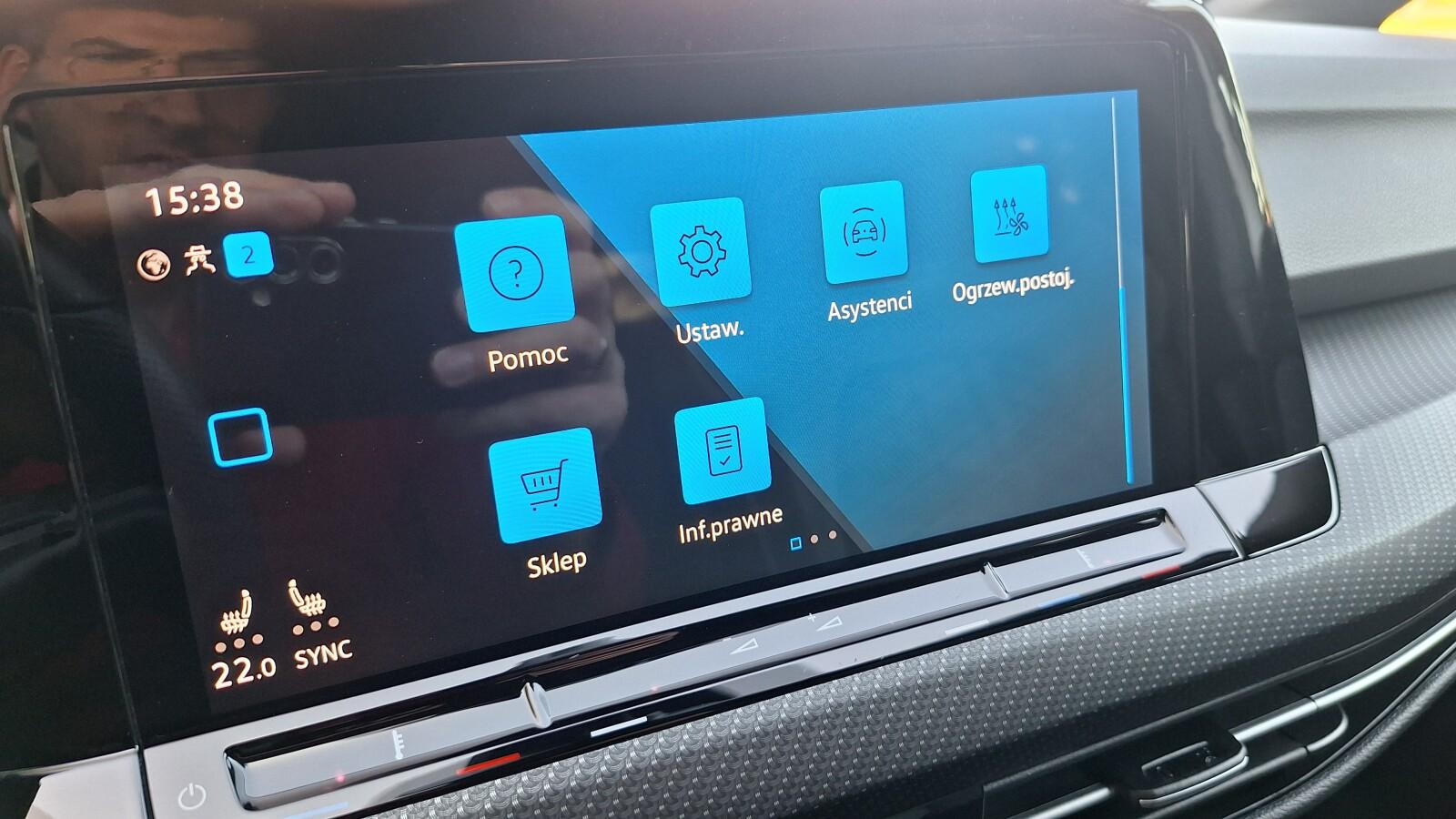 R-Line ASO 2.0TSI 190KM bezwypadkowy MatrixLED Ambiente Webasto VAT 23