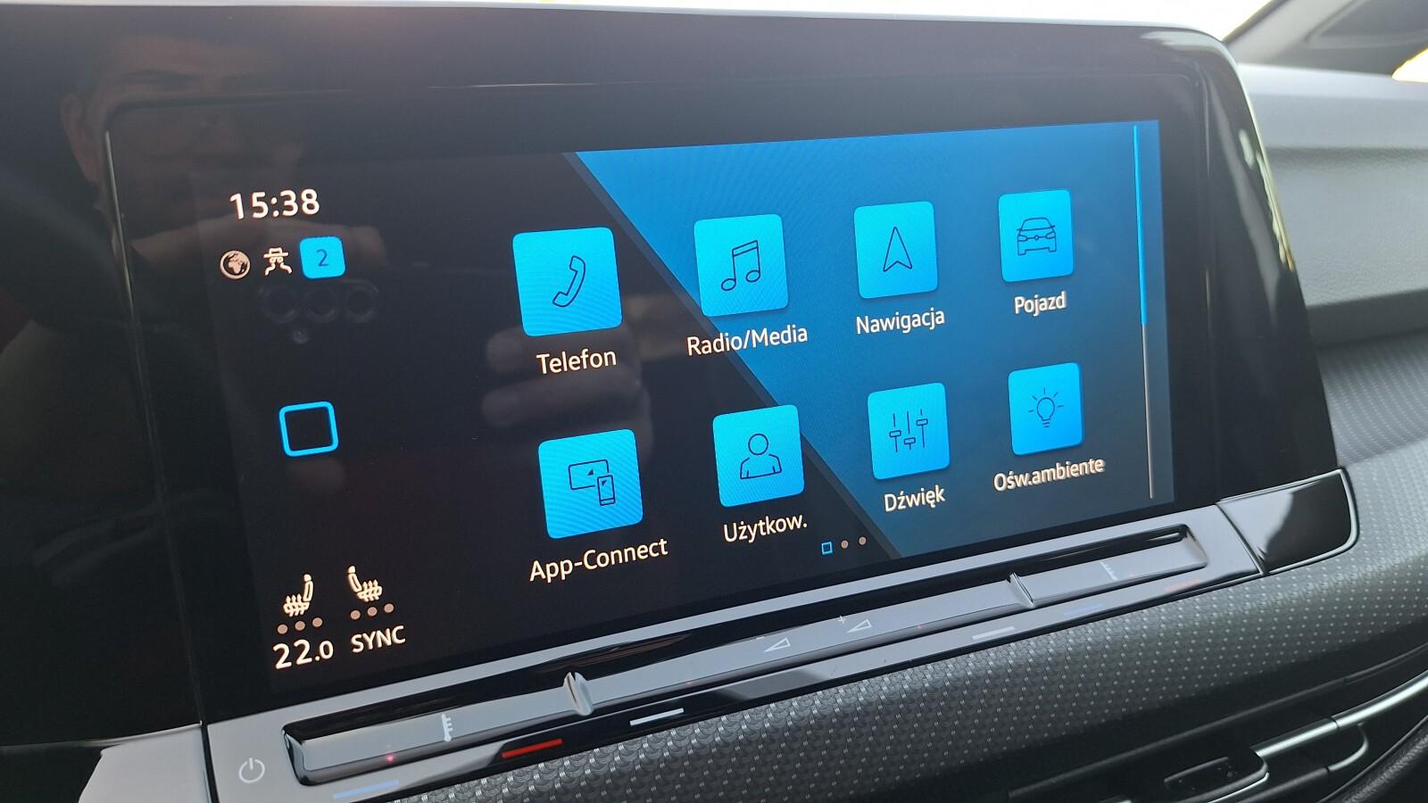 R-Line ASO 2.0TSI 190KM bezwypadkowy MatrixLED Ambiente Webasto VAT 22