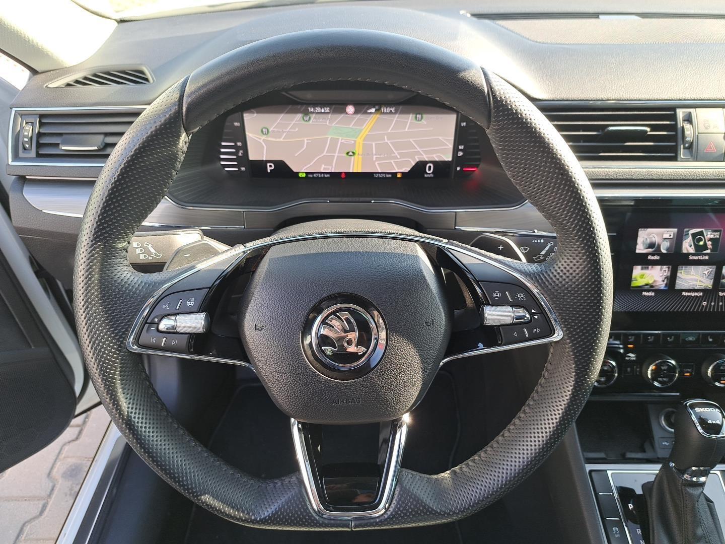 Škoda Superb 2.0TSI 280KM DSG 4x4 Wersja Scout Salon Polska 14