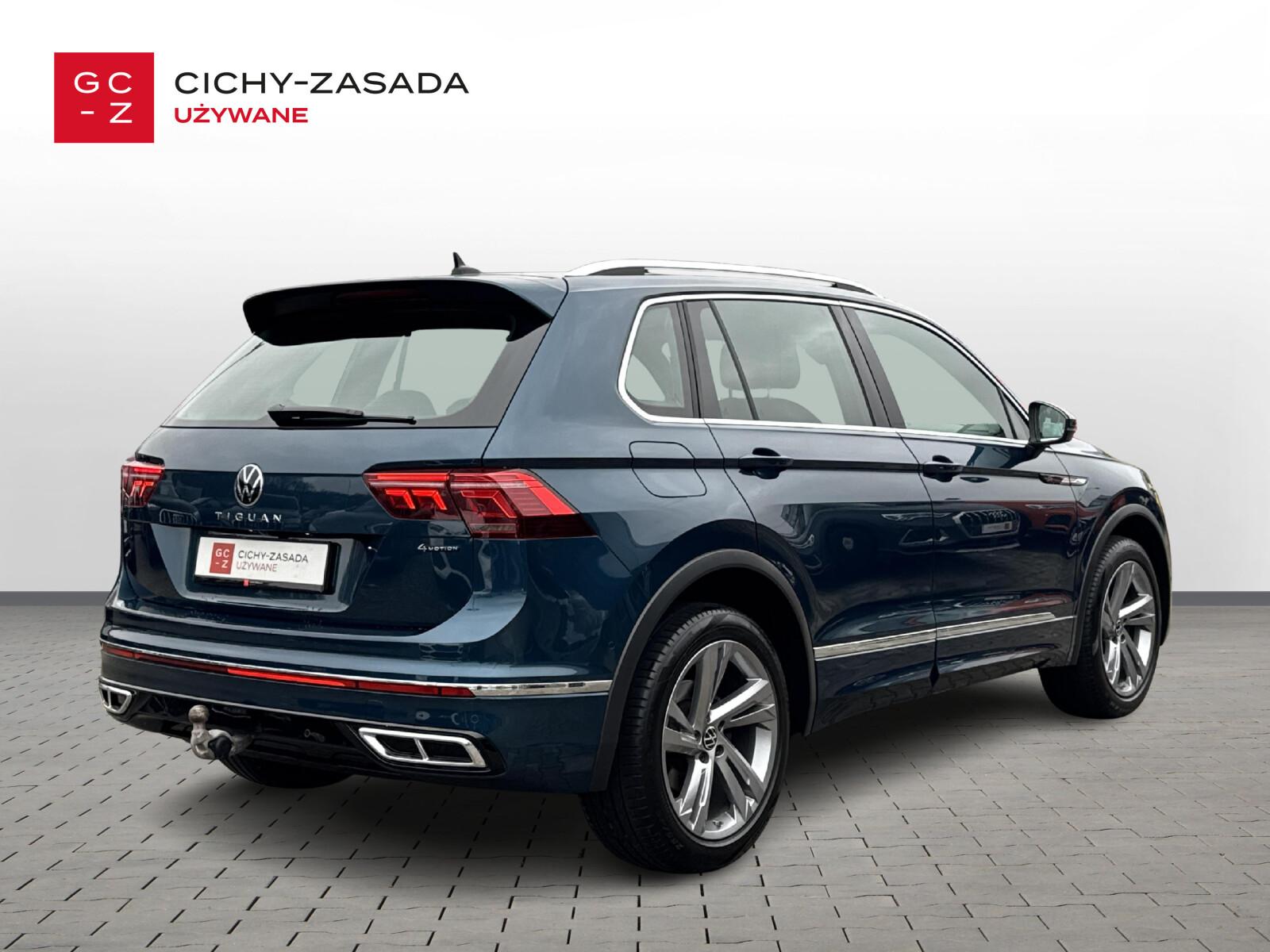 Volkswagen Tiguan R-line, 4x4, Kamera 360, hak, Matrix, Asystenci 4