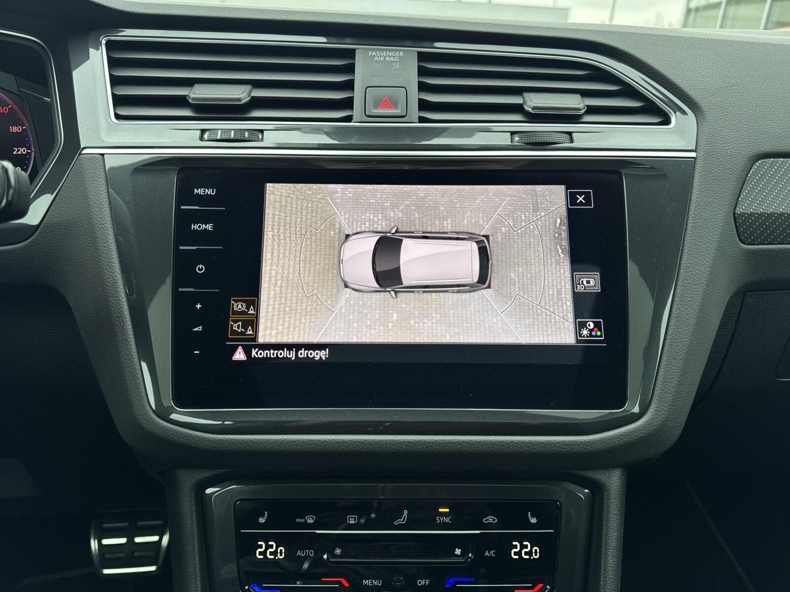 Volkswagen Tiguan R-line, 4x4, Kamera 360, hak, Matrix, Asystenci 33