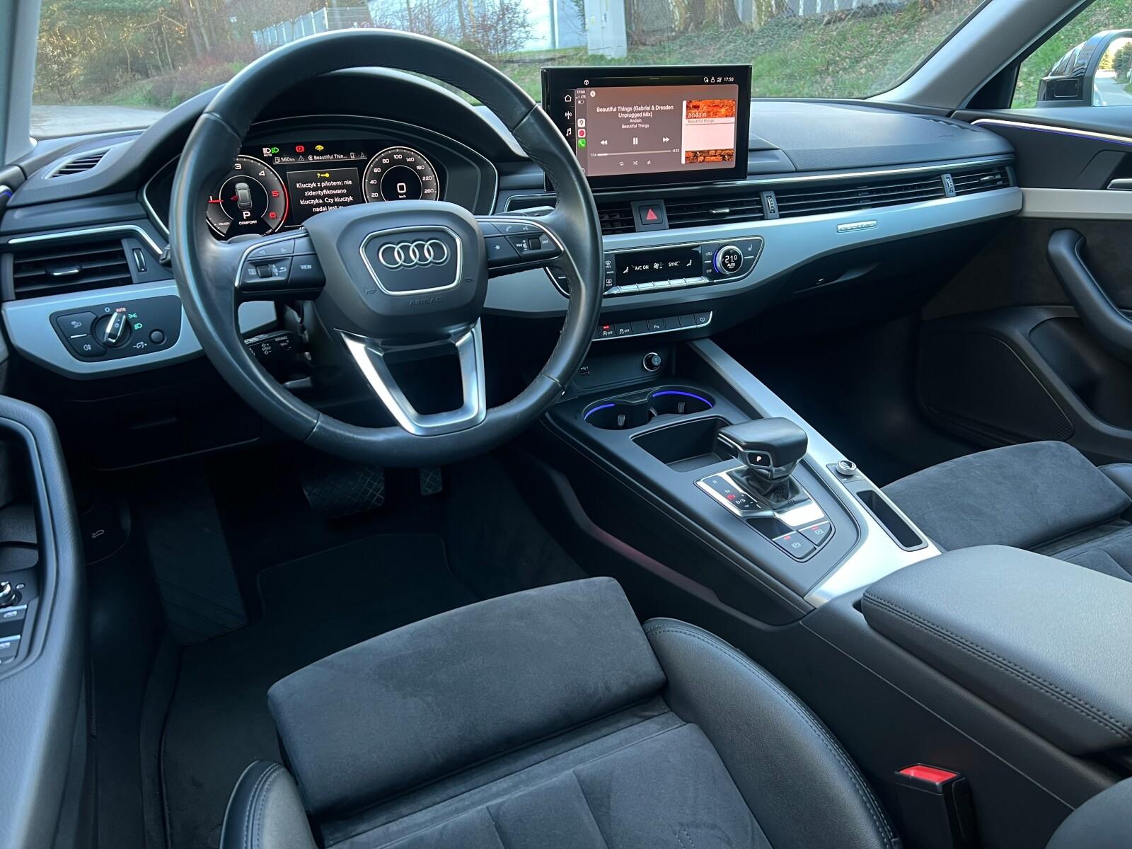 Pakiet czerń | Audi sound | Sportowe zawieszenie | Faktura | Gwarancja 9