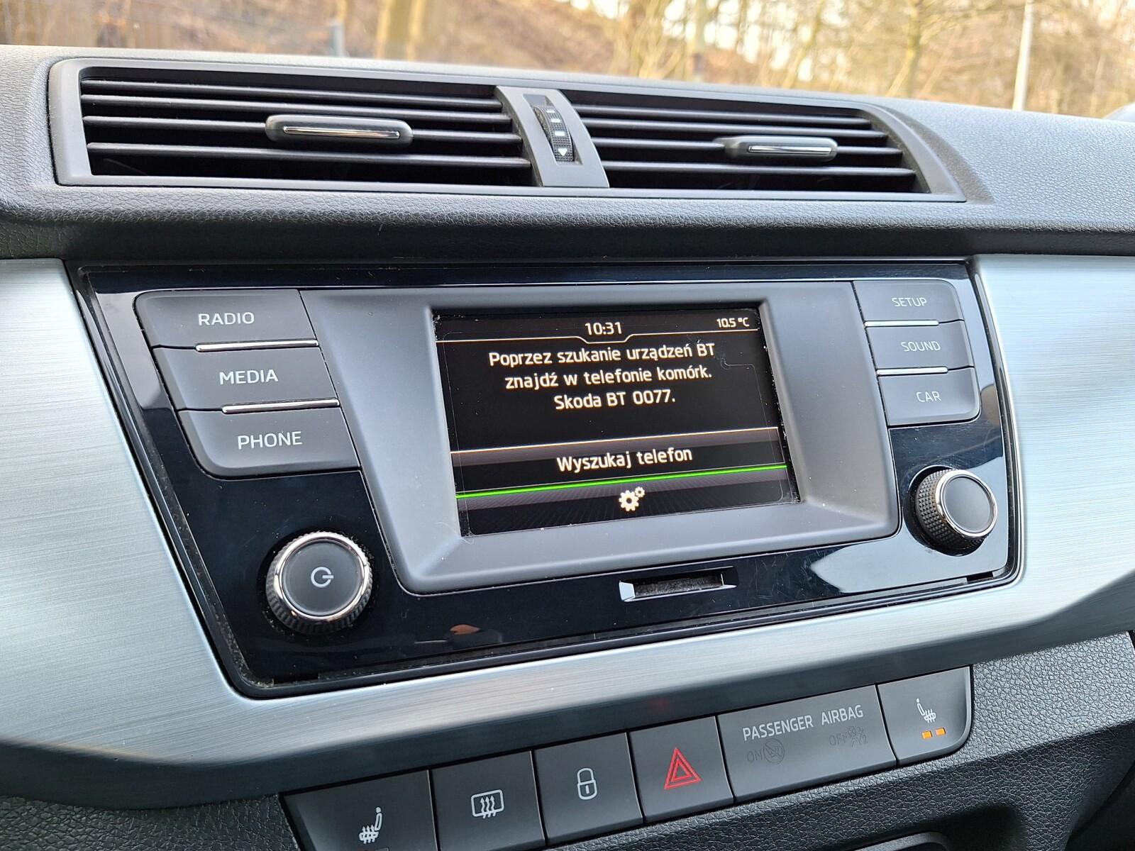 TSI 110KM Ambition | Czujnik zmierzchu | Klimatyzacja | Bluetooth 20