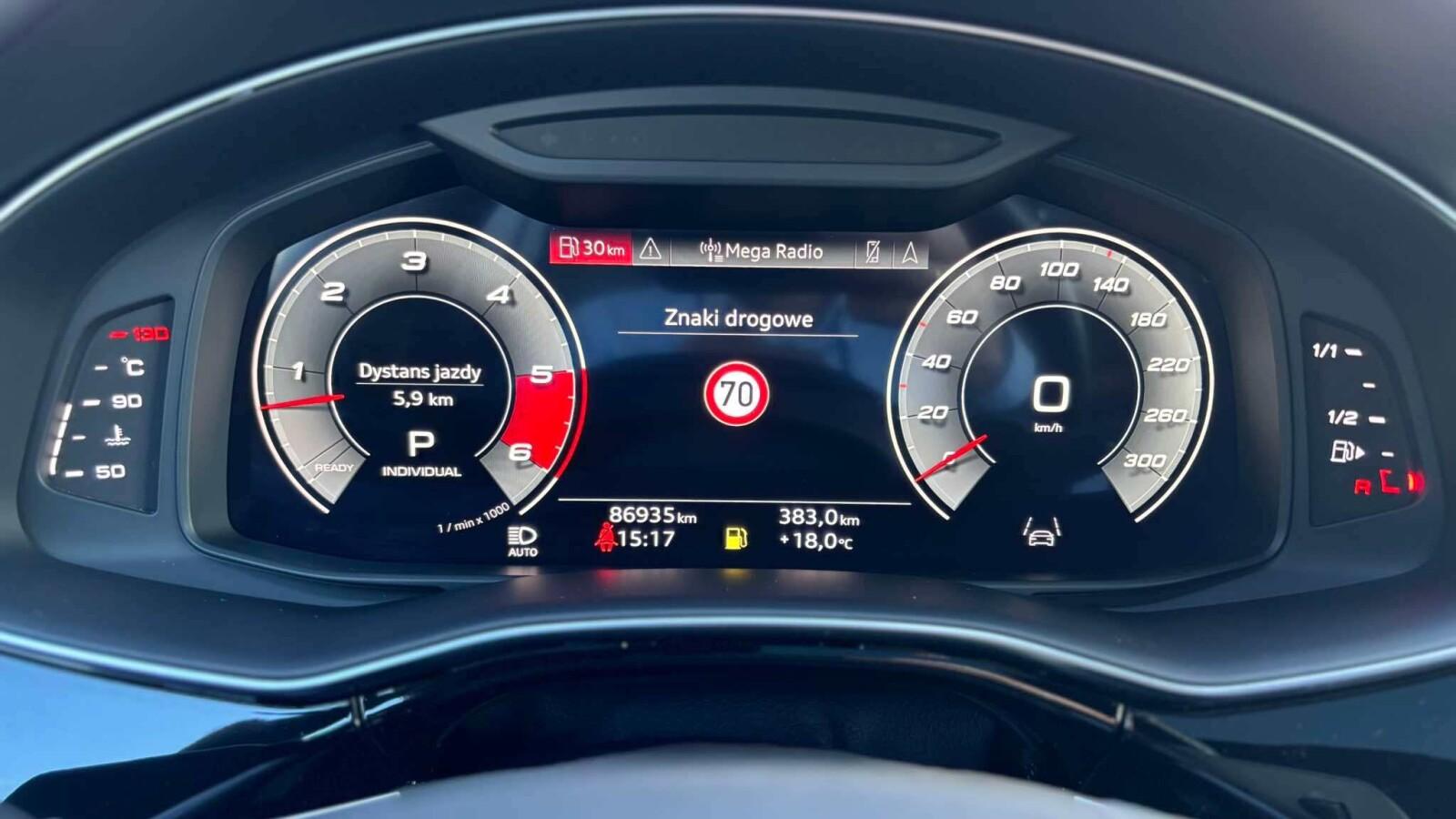 4.0 V8 TDI Quattro|435 KM|LCA|Kamera 360|Soft Close|Salon PL|VAT 23 % 11