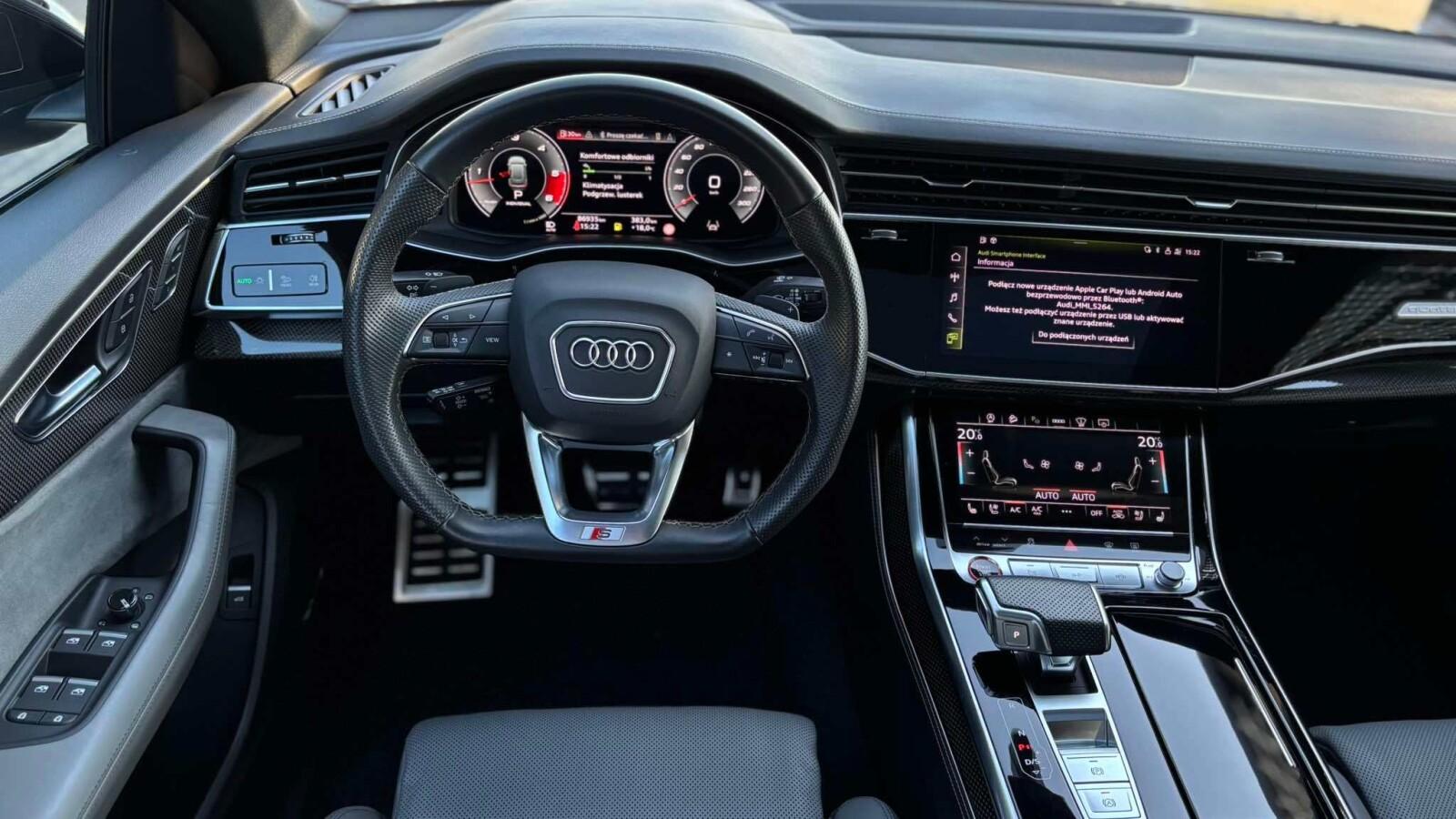 4.0 V8 TDI Quattro|435 KM|LCA|Kamera 360|Soft Close|Salon PL|VAT 23 % 14