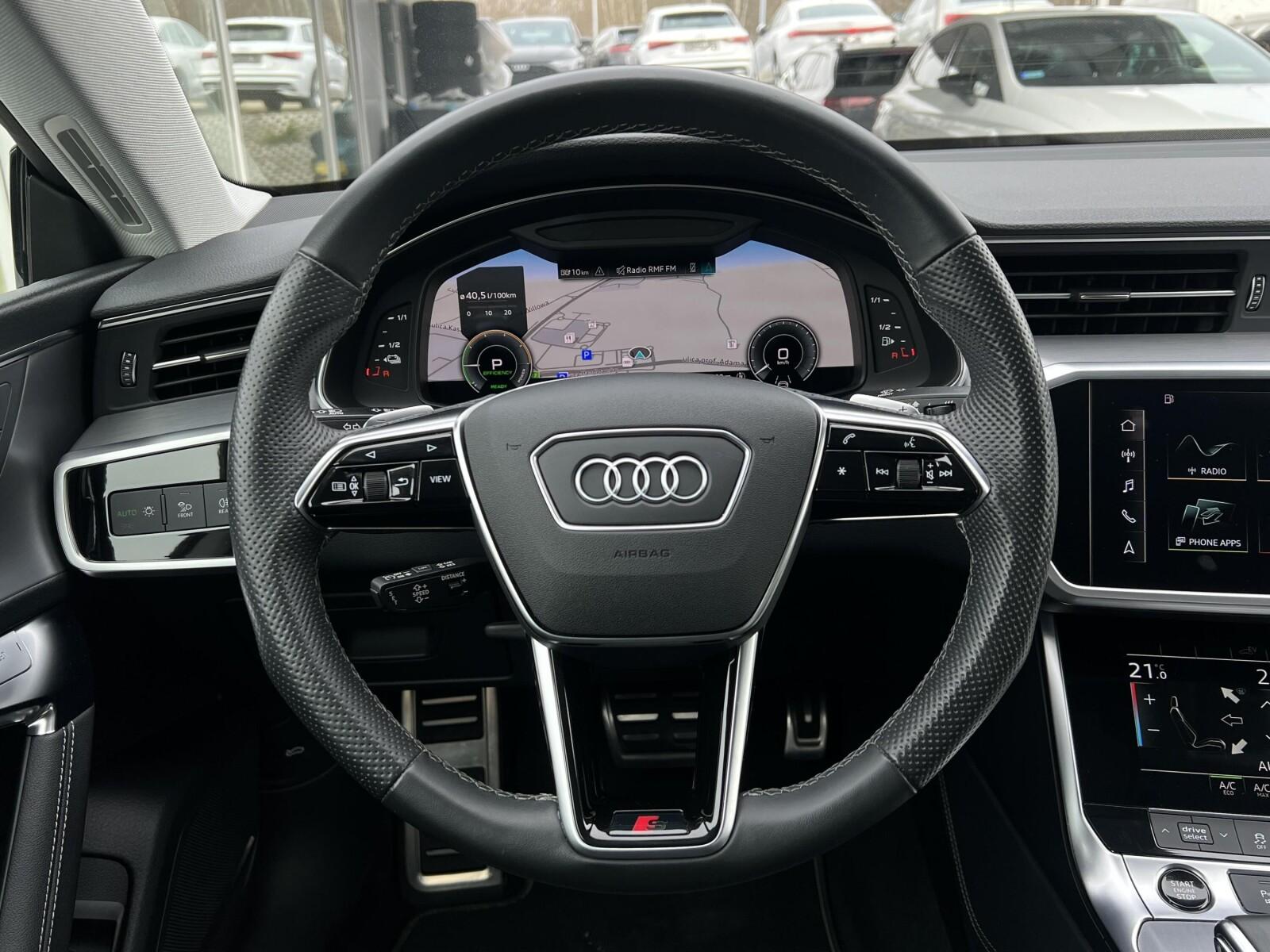 367 KM TFSI e HD Matrix LED S-Line Bang & Olufsen Salon PL Gwarancja 16
