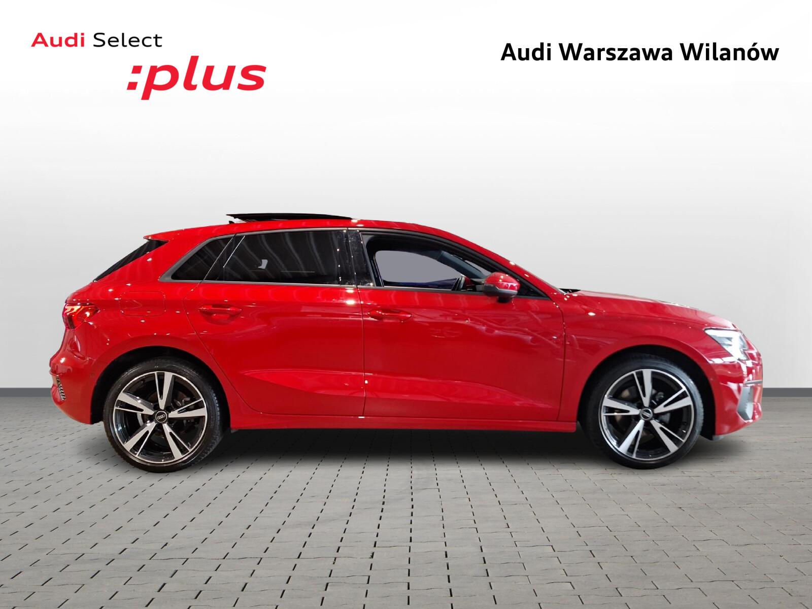 FV23% Dach szklany Kamera Fotel sportowy Audi smartphone interface 5