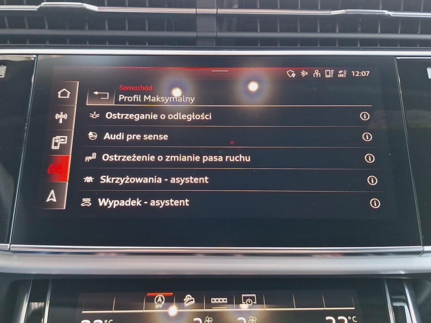 55 TFSI Quattro Sline Tiptronic 340KM MatrixLED/Bang&Olufsen/ACC/Hak 18