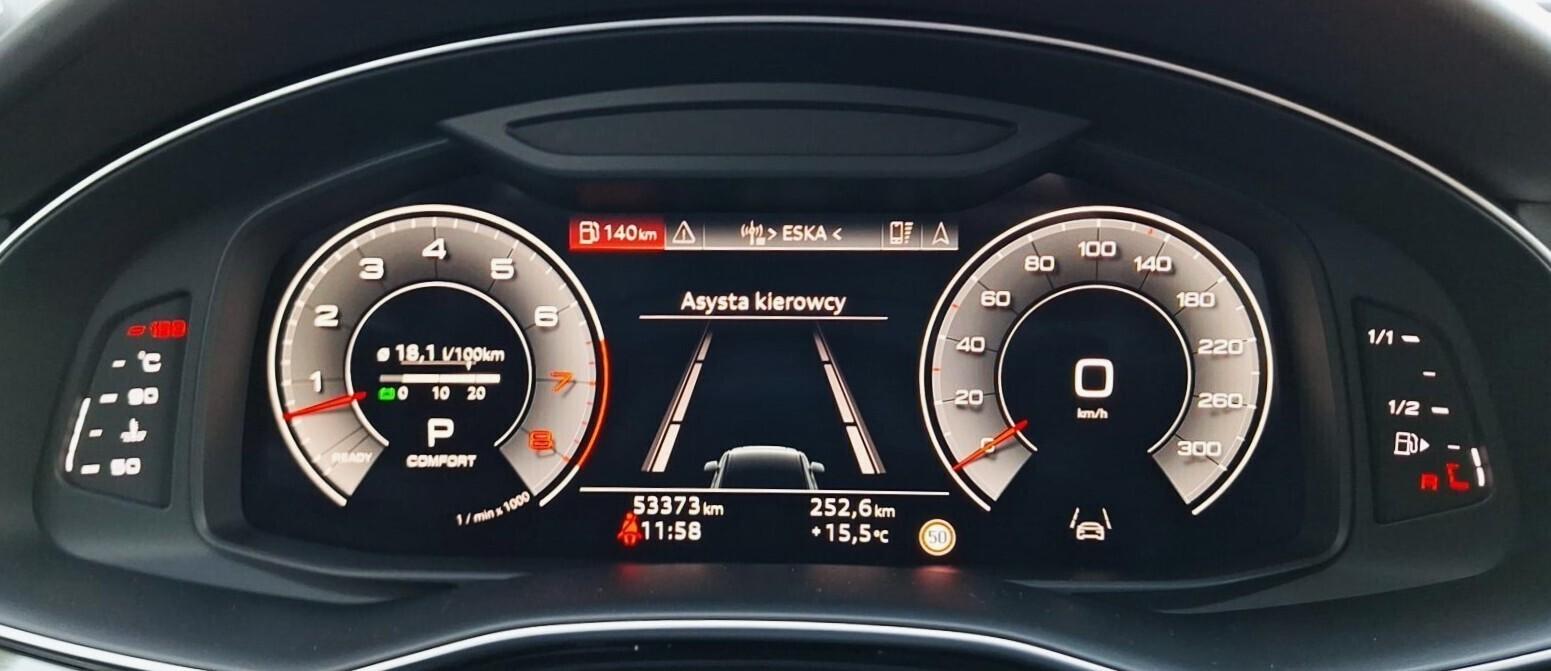 55 TFSI Quattro Sline Tiptronic 340KM MatrixLED/Bang&Olufsen/ACC/Hak 10