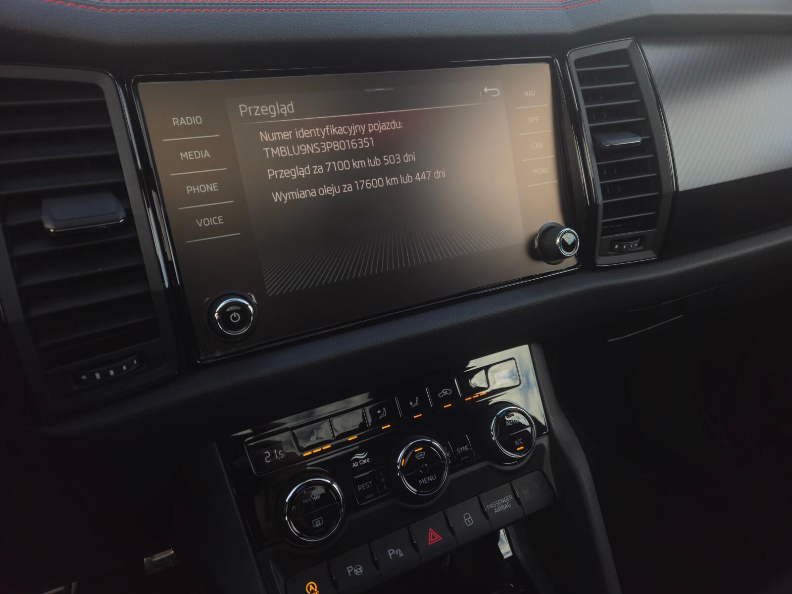 RS 2,0TSI 245KM FV23% Bezwypadkowy Hak Pod.Szyba Salon PL Serwisowany 17