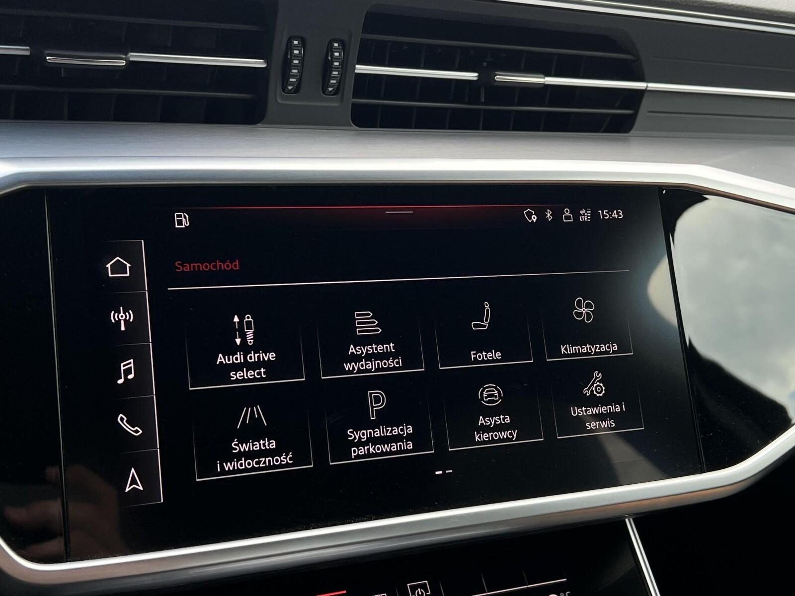 Nawigacja Reflektory LED Matrix Cyfrowe zegary Kamera cofania Android Auto 25