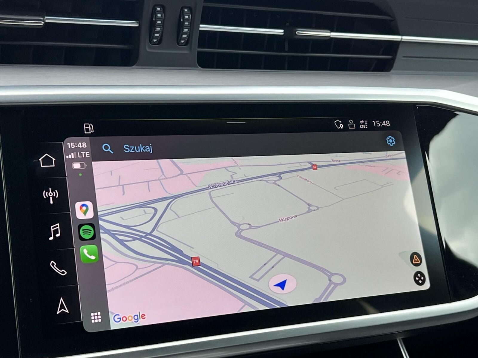 Nawigacja Reflektory LED Matrix Cyfrowe zegary Kamera cofania Android Auto 34