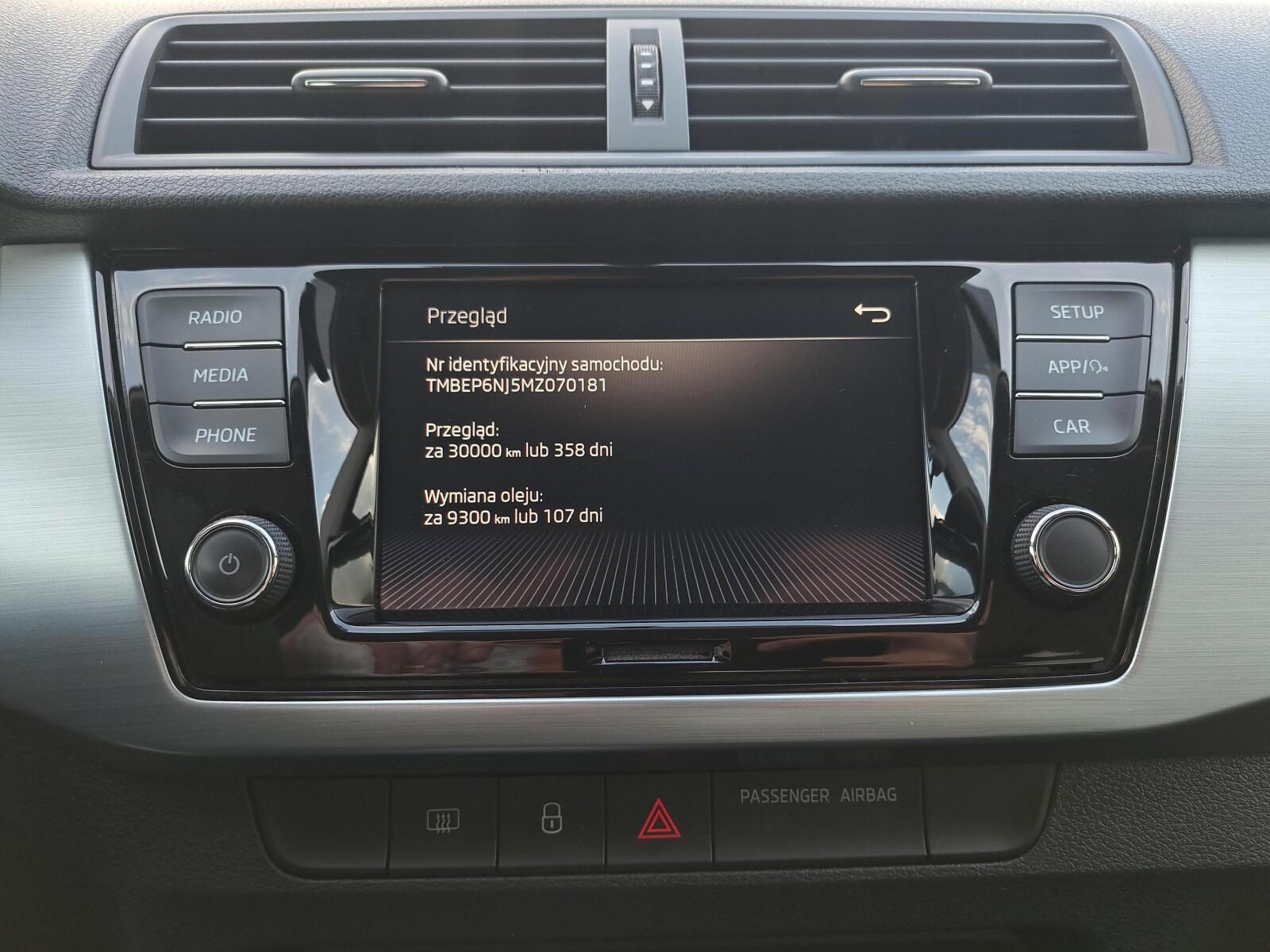 SalonPL 1.0TSI 95KM Ambition+Comfort Czuj.Park. Alu15' Bezwypadkowy FV 19
