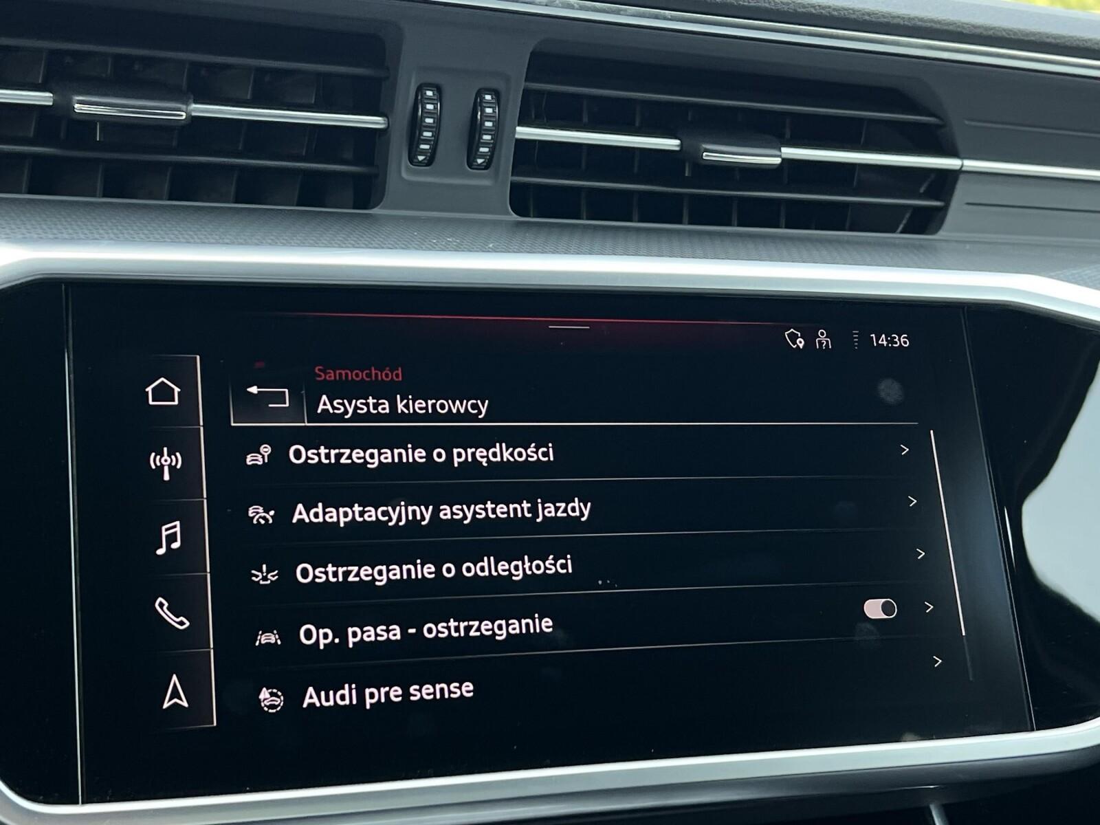 Cyfrowe zegary Panorama Nawigacja LED Matrix Android Auto Kamera cofania 28