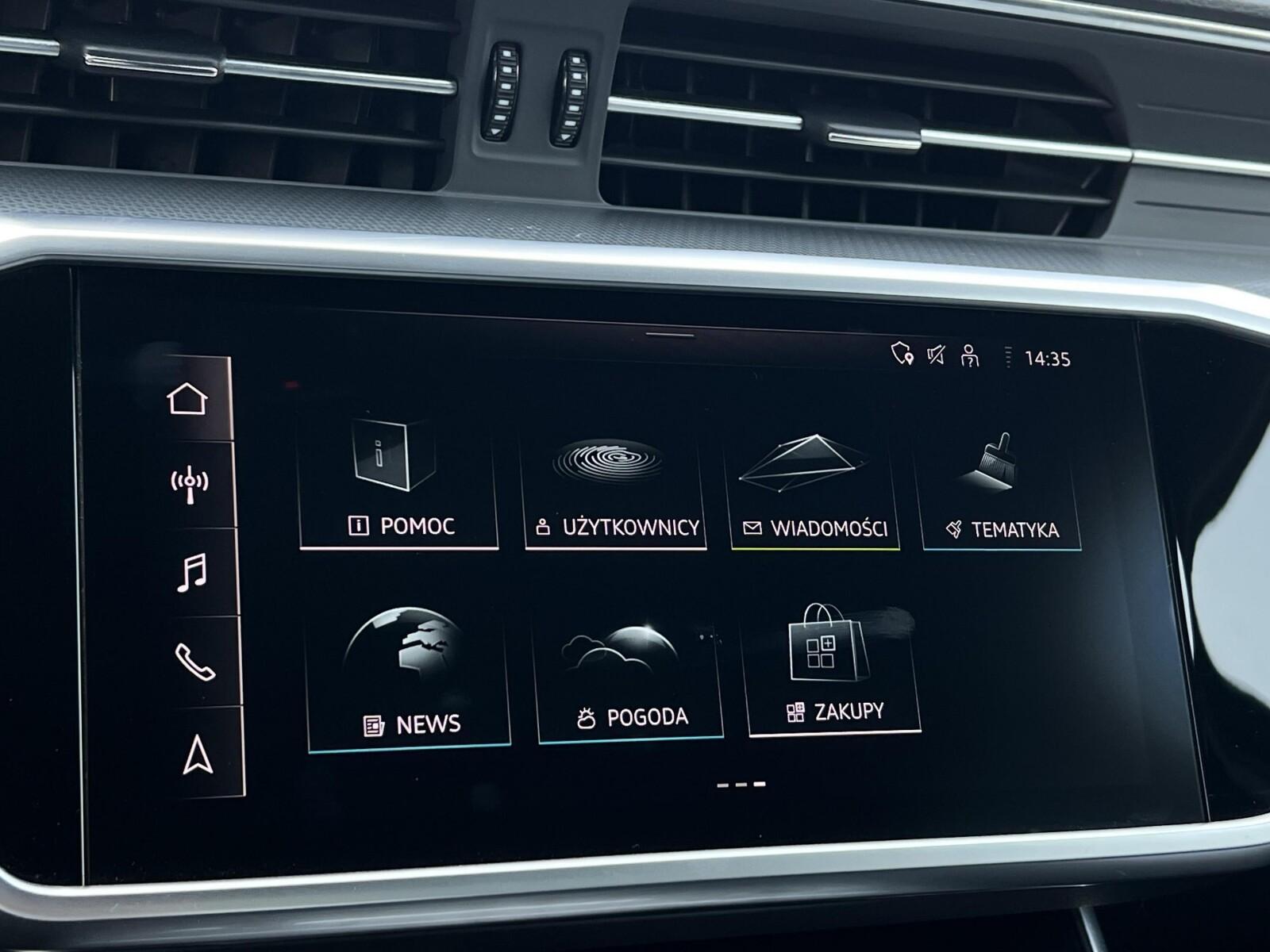 Cyfrowe zegary Panorama Nawigacja LED Matrix Android Auto Kamera cofania 22