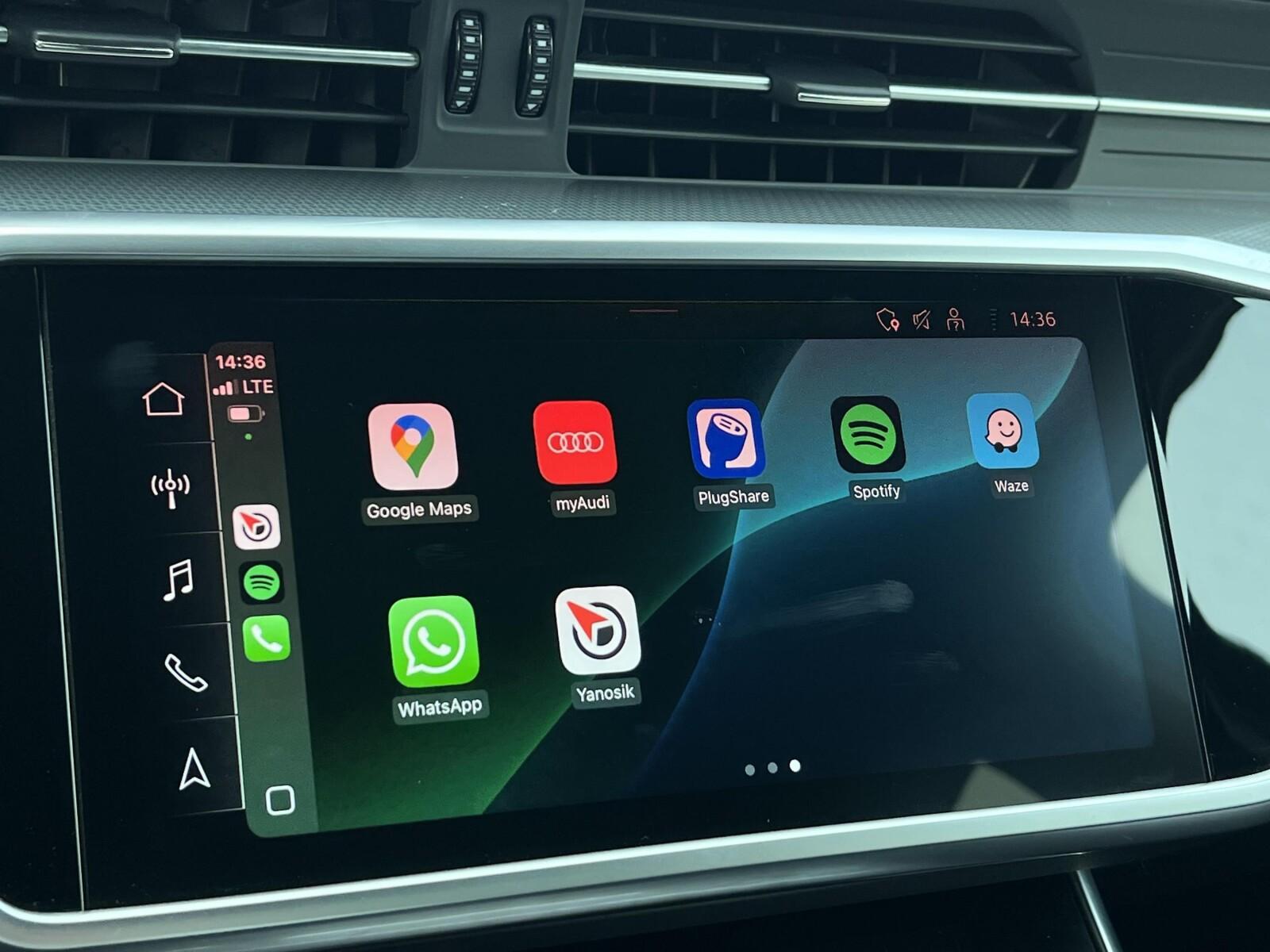 Cyfrowe zegary Panorama Nawigacja LED Matrix Android Auto Kamera cofania 25