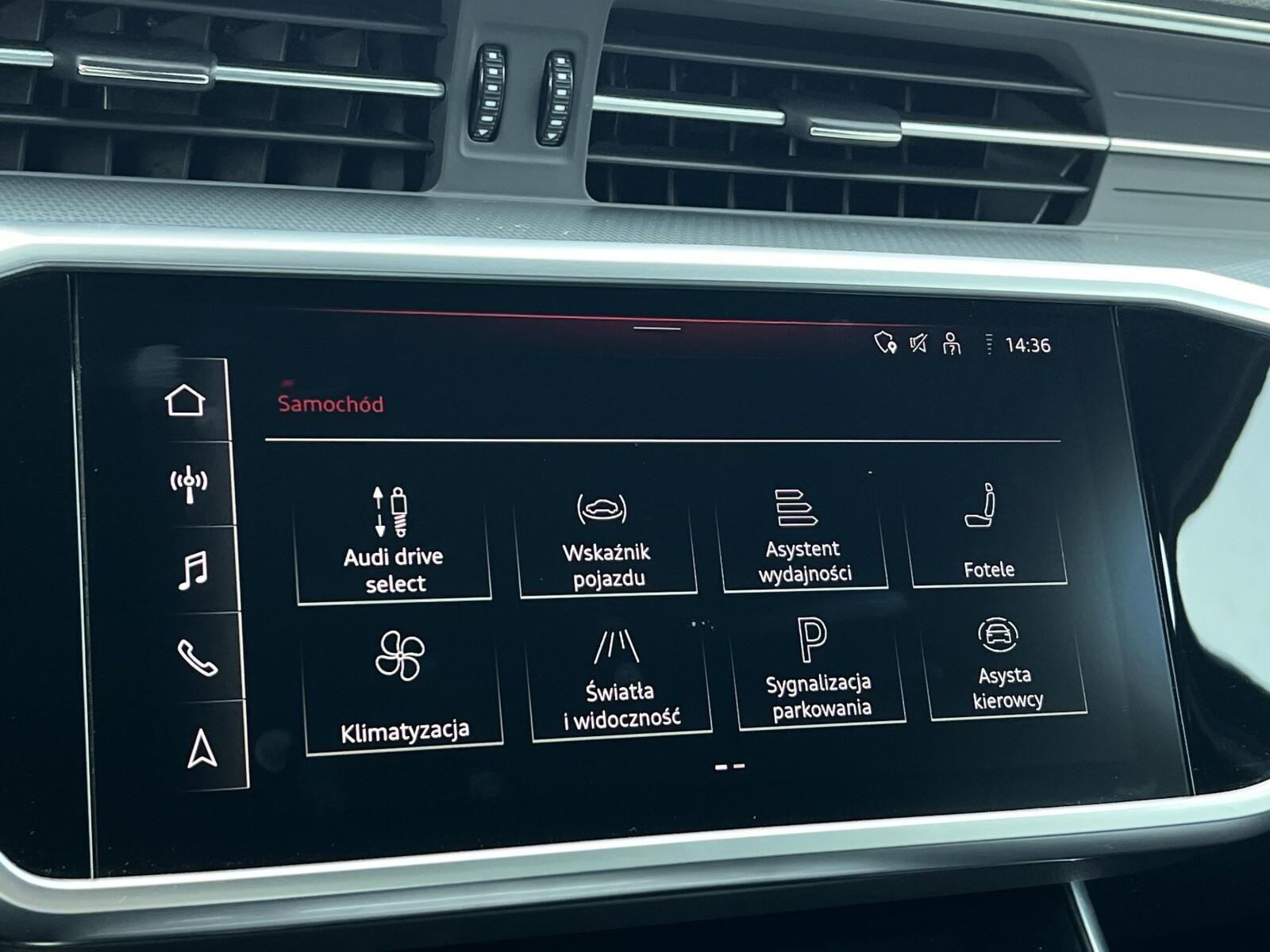Cyfrowe zegary Panorama Nawigacja LED Matrix Android Auto Kamera cofania 26