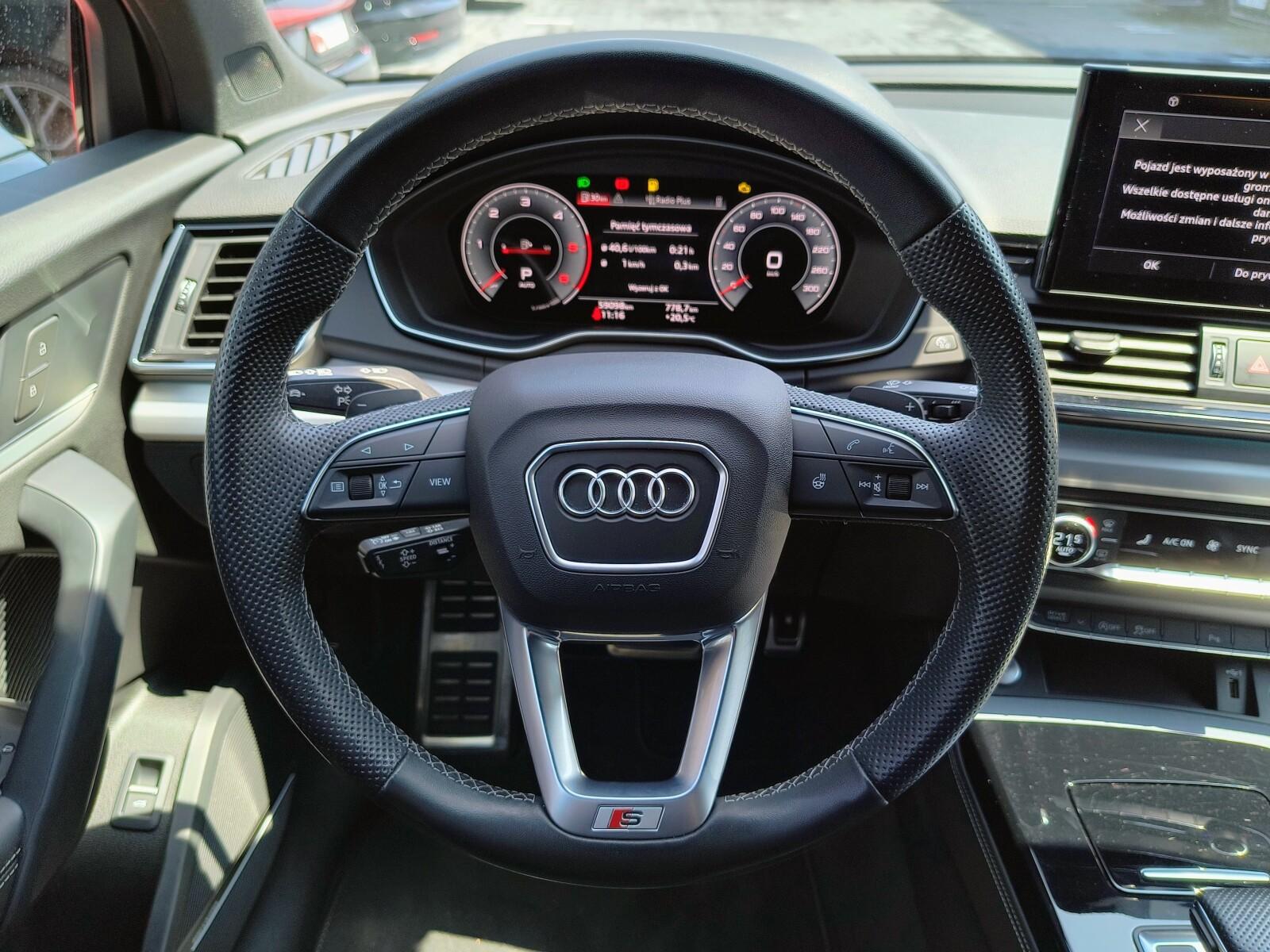 Matrix, quattro, S line, 4 podgrzewane fotele, Aktywny tempomat 14