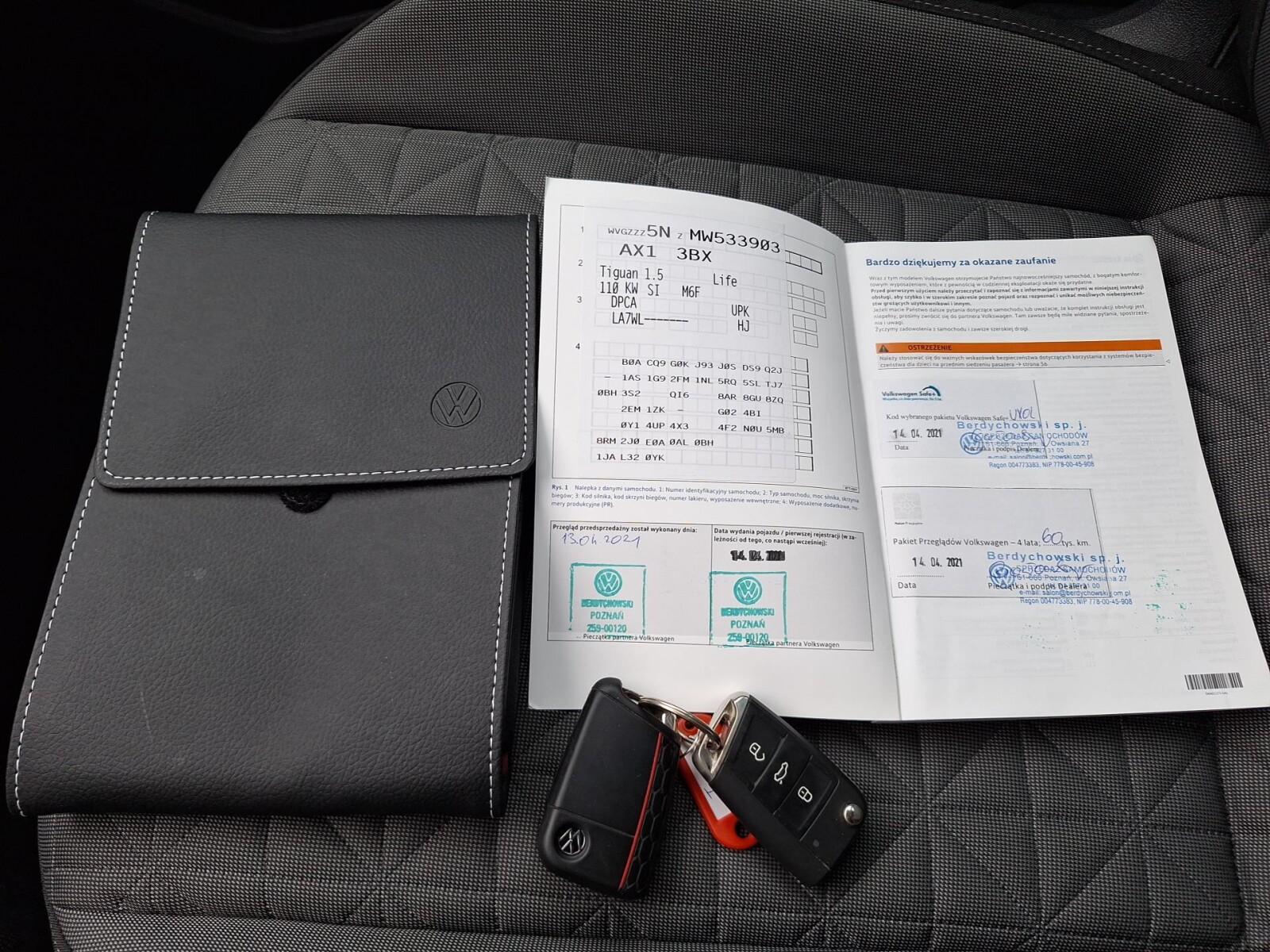 1.5 TSI 150KM KameraCofania/SmartphoneInterFace/Temp.ACC./Keyless 28