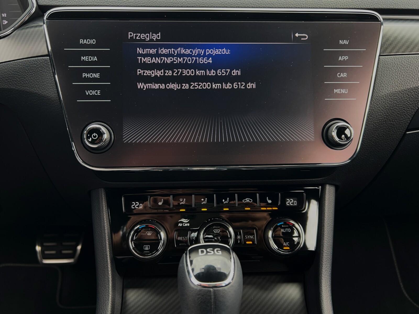 1.5TSI 150KM Sportline DSG SerwisASO SalonPL FV23 Canton Matrix ACC 32