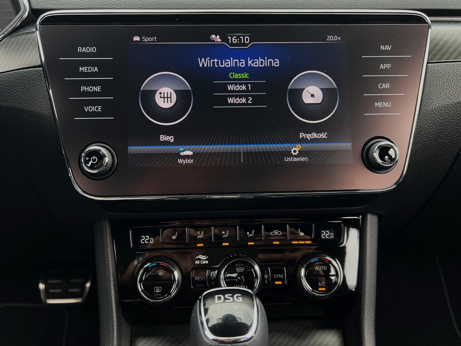 1.5TSI 150KM Sportline DSG SerwisASO SalonPL FV23 Canton Matrix ACC 30