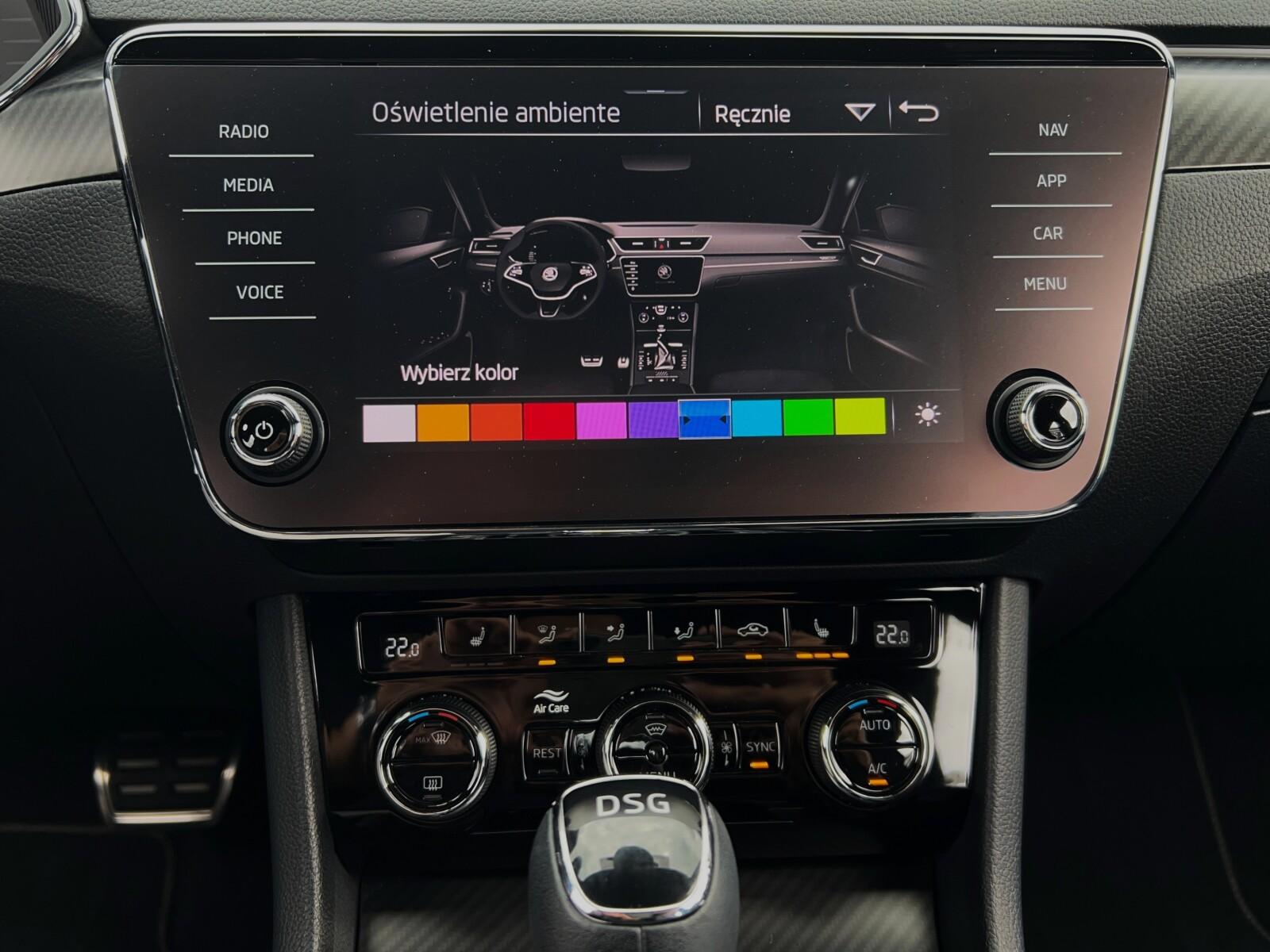 1.5TSI 150KM Sportline DSG SerwisASO SalonPL FV23 Canton Matrix ACC 31