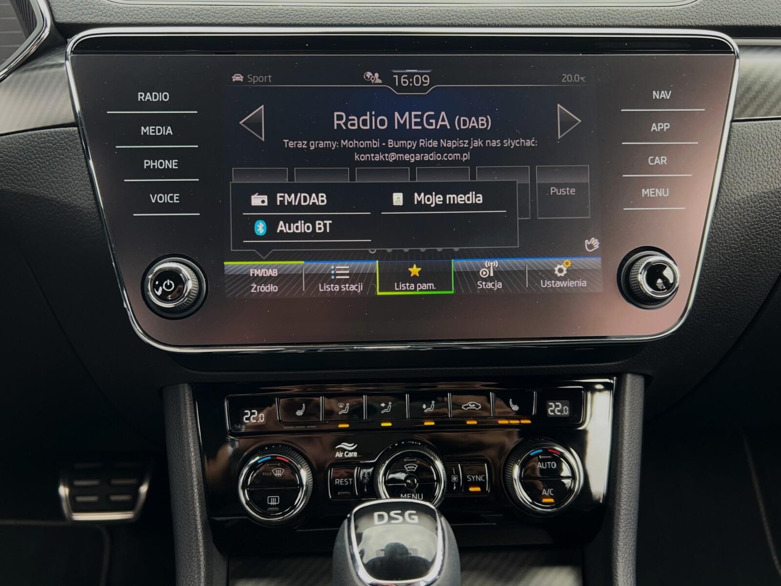 1.5TSI 150KM Sportline DSG SerwisASO SalonPL FV23 Canton Matrix ACC 25