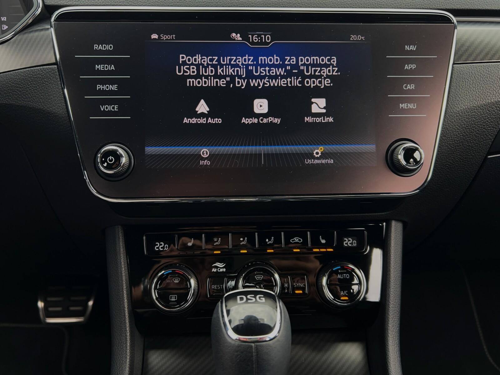 1.5TSI 150KM Sportline DSG SerwisASO SalonPL FV23 Canton Matrix ACC 29