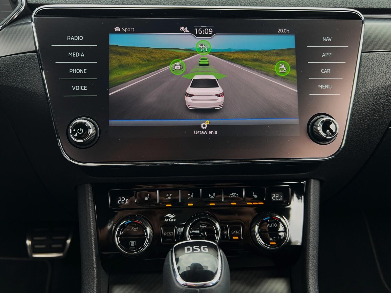 1.5TSI 150KM Sportline DSG SerwisASO SalonPL FV23 Canton Matrix ACC 27