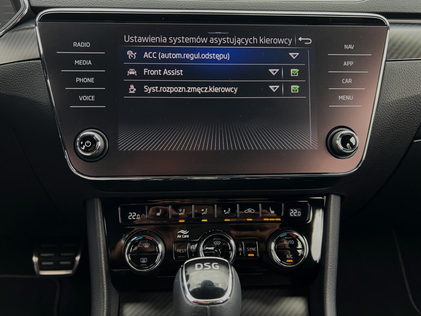 1.5TSI 150KM Sportline DSG SerwisASO SalonPL FV23 Canton Matrix ACC 28