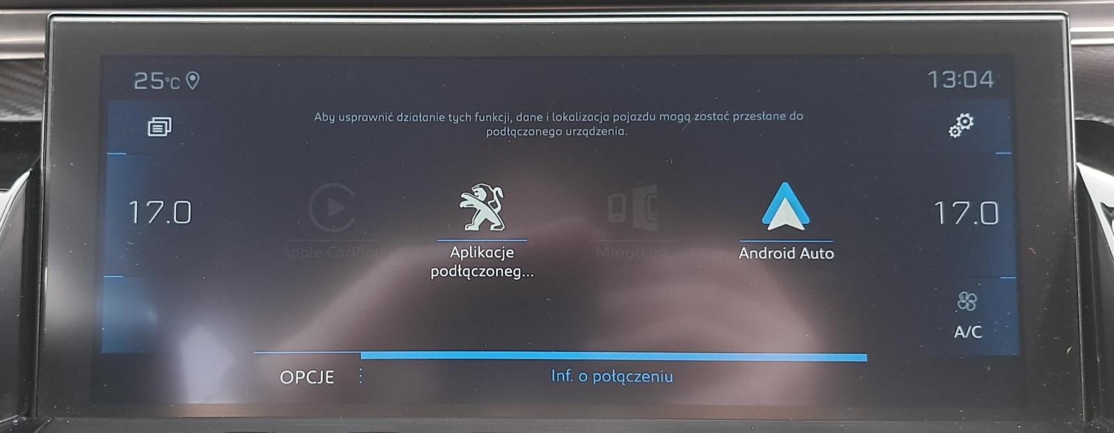 SalonPL Allure 1.6 PureTech 180KM Czuj.Park. Kamera NAVI ACC Virtual 25