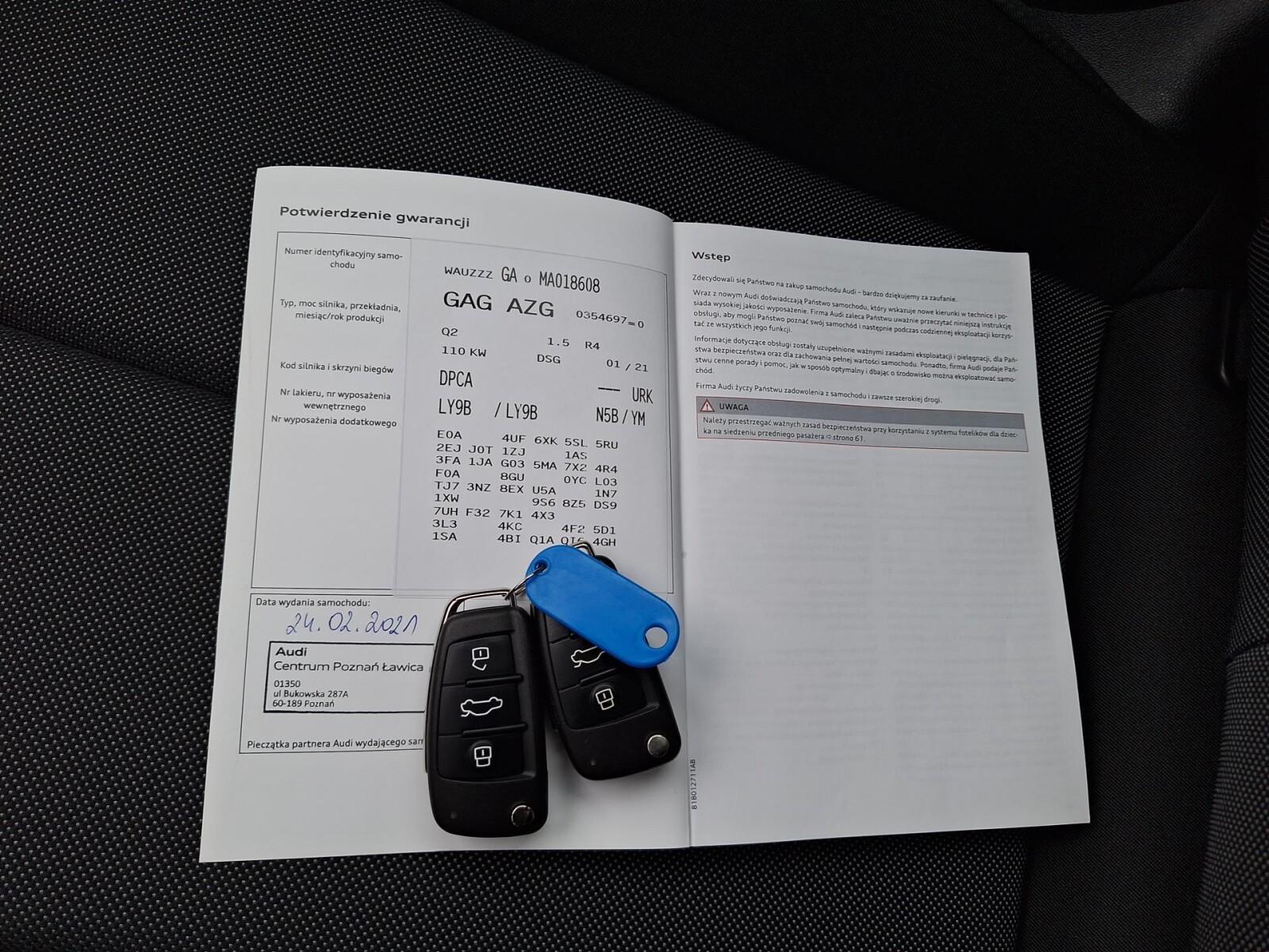 35TFSI 150KM Stronic Kamera/El.klapa/SmartphoneInterface/Tempomat PL 28