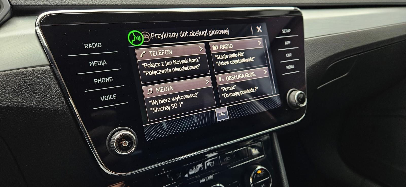 Superb Ambition 1.4TSI 150KM DSG Salon Polska Bezwypadkowy 19