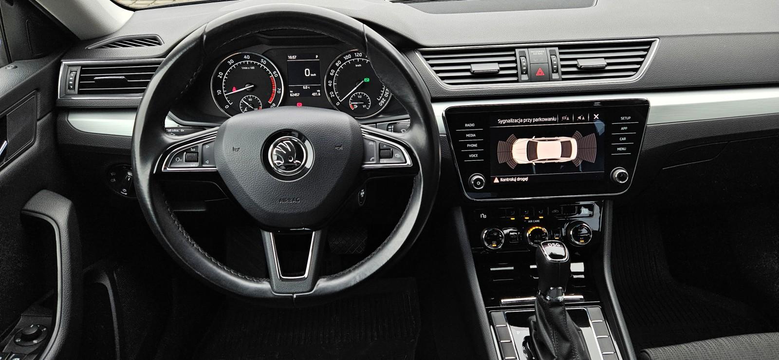 Superb Ambition 1.4TSI 150KM DSG Salon Polska Bezwypadkowy 28