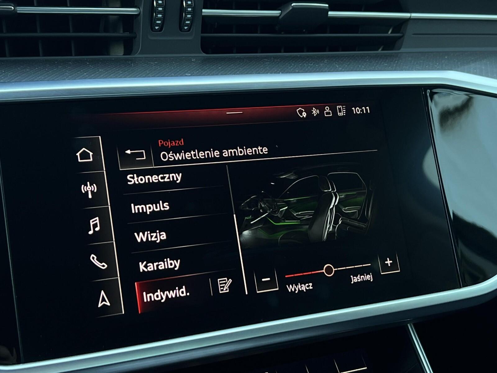 Quattro Matrix LED Tempomat Apple CarPlay Kamera 360 Sportowe fotele 30