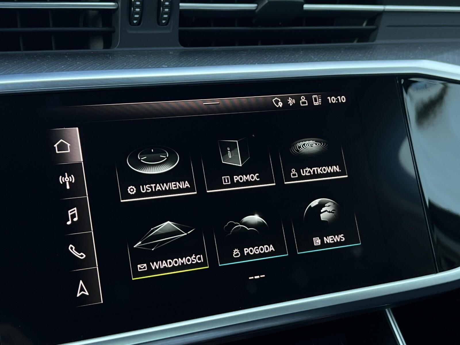 Quattro Matrix LED Tempomat Apple CarPlay Kamera 360 Sportowe fotele 23