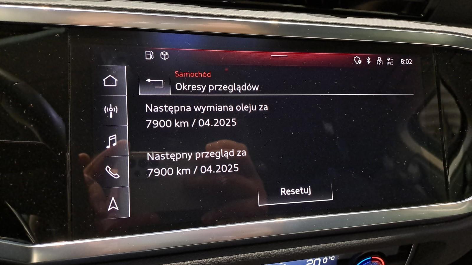Audi Q3 Sportback S line 35 TFSI 110(150) kW(KM) S tronic 20